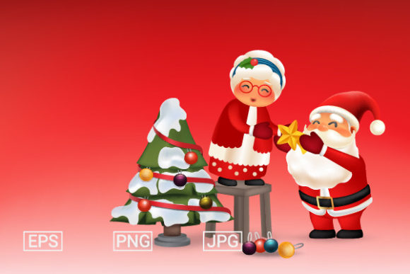 Bringing Holiday Magic to Life with Mr and Mrs Claus Decorating Three