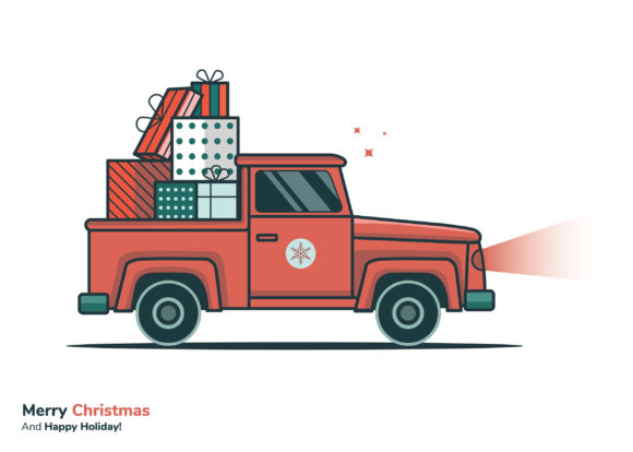 Car Carrying Christmas Gift Illustration: A Practical Guide for Creators and Businesses