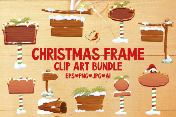 Christmas Frames Clip Art Sublimation: A Creative Resource for Designers and Crafters
