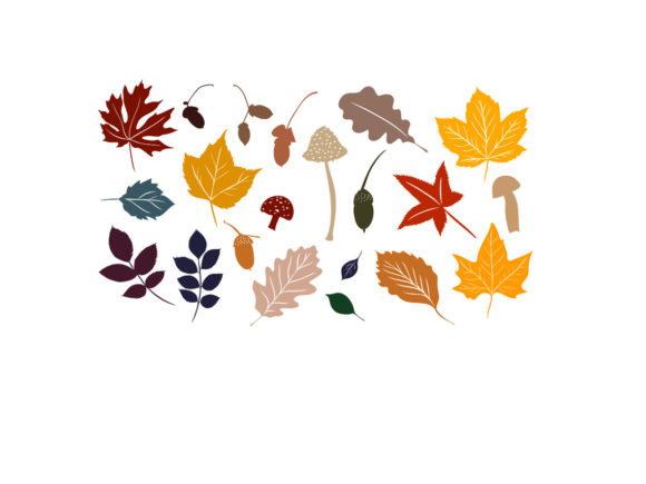 Colorful Autumn Leaves Bundle SVG: A Creative Asset for Fall Designs