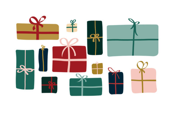 Colorful Christmas Boxes Clipart SVG: A Versatile Tool for Festive Creations
