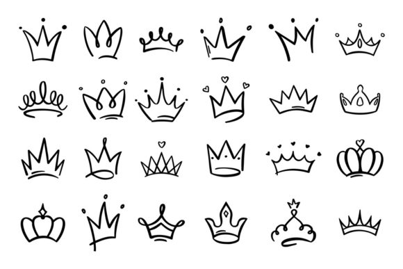 Doodle Crowns: A Creative Solution for Medieval-Themed Decorative Projects