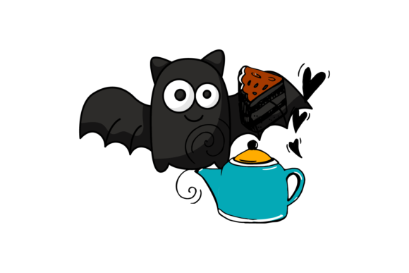 Halloween Bat Spooky Party Food SVG: A Creative Design for All Your Seasonal Needs