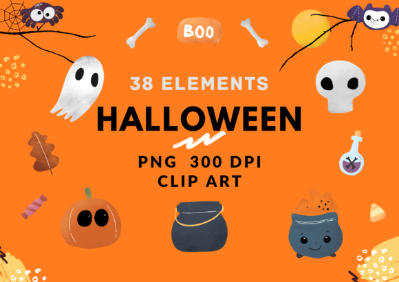 Halloween Clip Art Pack