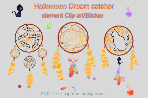 Halloween Dream Catcher PNG Clipart: Elevating Digital Creativity with Seasonal Spirit