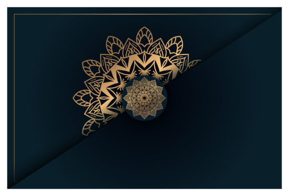 Luxury Golden Mandala Background Islamic