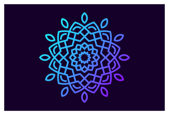 Modern Coloring Flower Mandala Ornament: A Comprehensive Guide to Versatile Vector Illustrations