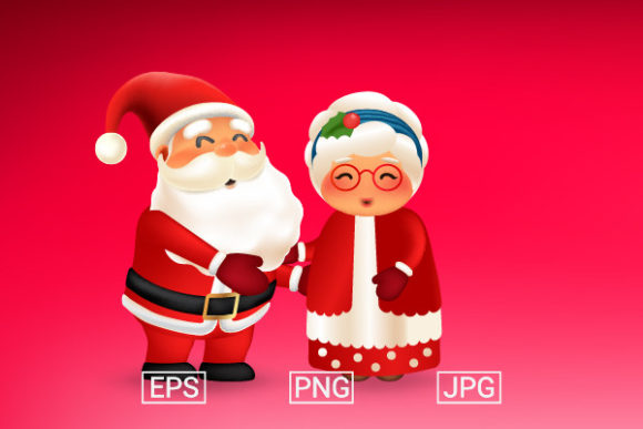 Mr. Claus Huge Mrs. Claus: A Creative Asset for Your Projects