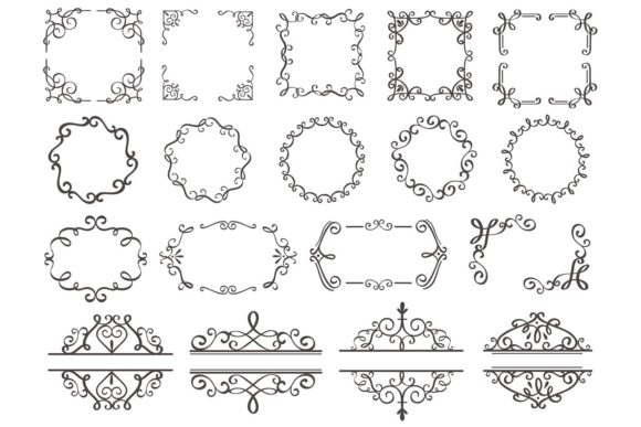 Retro Decoration Frames