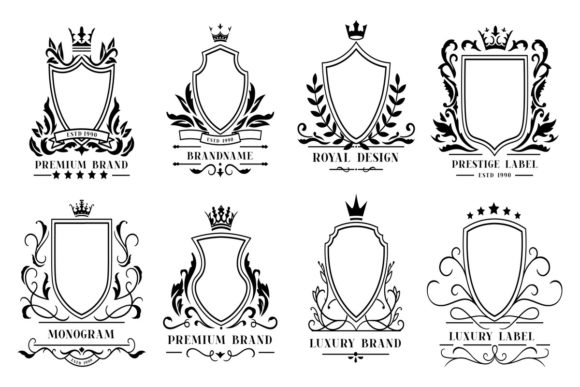 Royal Shields Badges: A Timeless Addition to Your Decorative and Design Projects