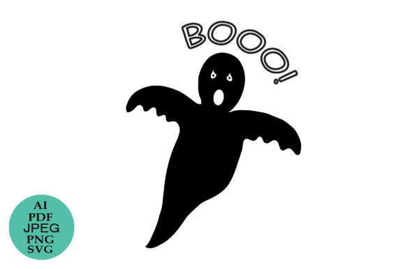 Spooky Halloween Ghost: A Design Asset for Creators
