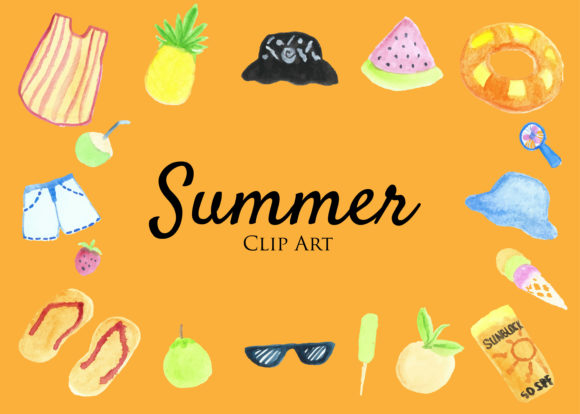 Summer Clip Art Watercolor: The Ultimate Guide to Fresh, Vibrant Designs for Every Creative Project