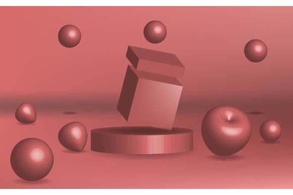 Transforming Visual Narratives with Background Balls 3d Illustration and Stage Design