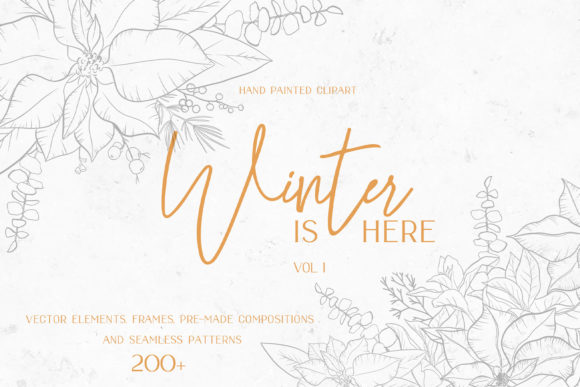 Winter is Here Vol 1 Christmas Clipart: Creating Magical Holiday Designs Without the Common Pitfalls